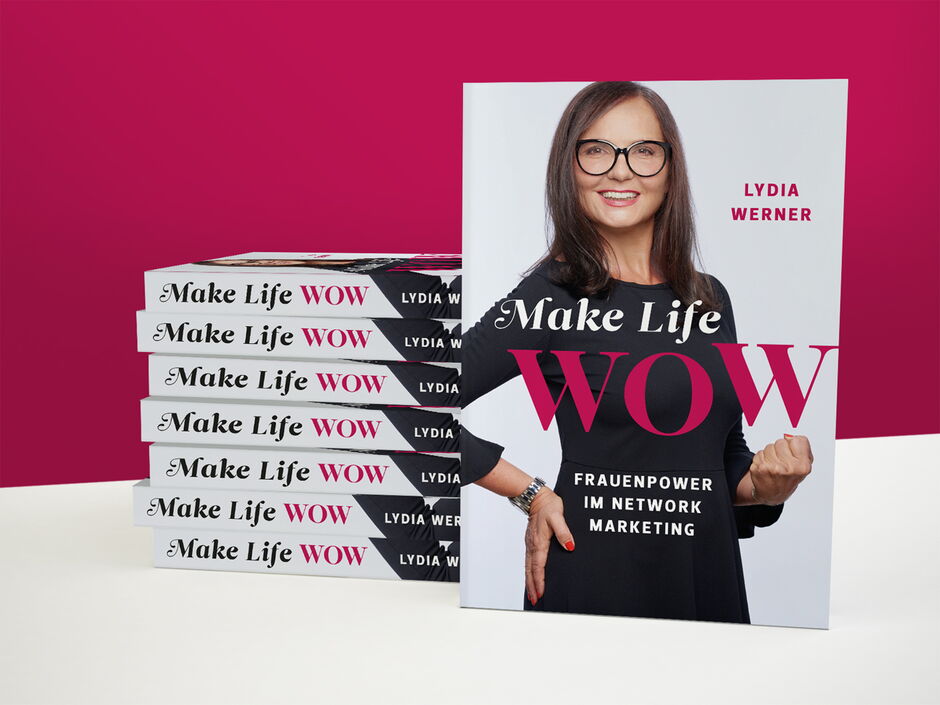 martin zech design, buecherstapel, self publishing, lydia werner, make life wow