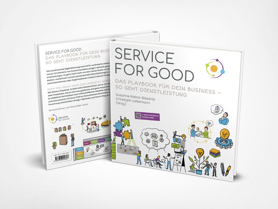 martin zech design buchgestaltung, jacobs university, service for good, cover