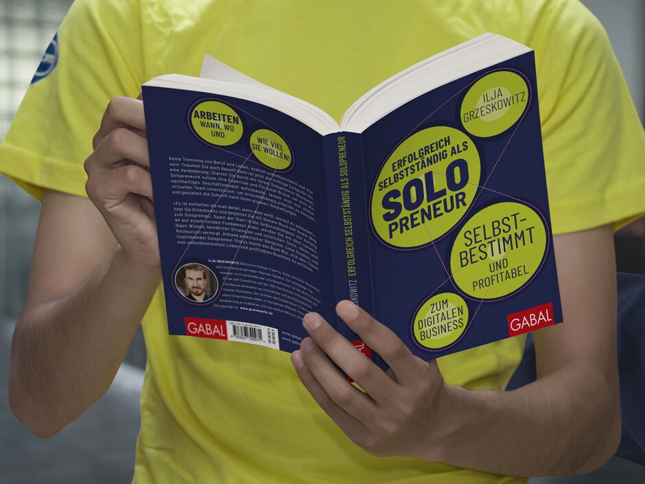 martin zech design, buchcover gestaltung, gabal verlag, ilja grzeskowitz, solopreneur