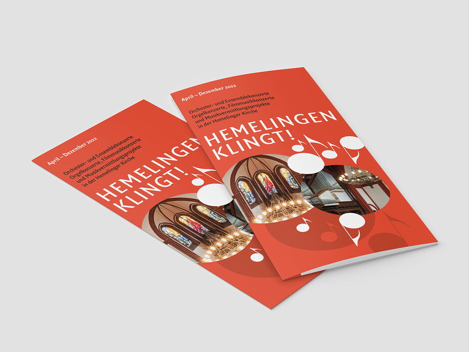 martin zech design, projekt design, hemelingen klingt, programmflyer