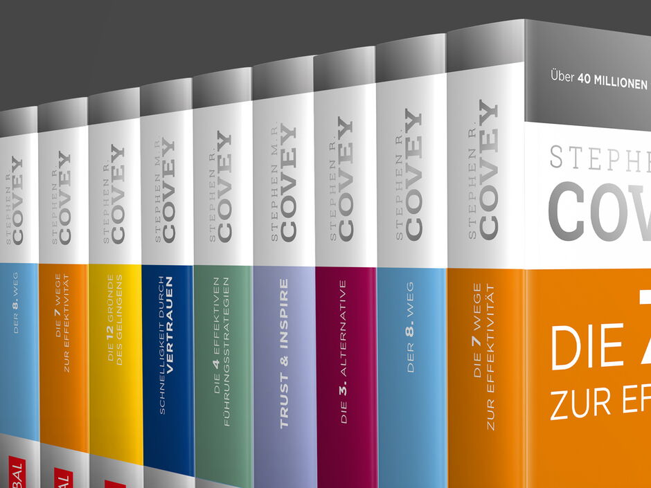 martin zech design, buchcover design, covey bibliothek, buchruecken