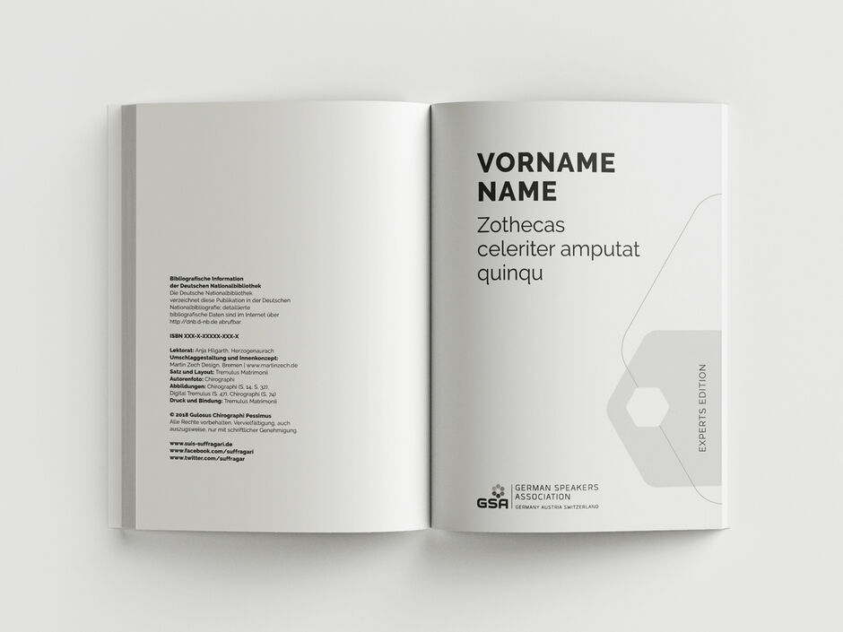martin zech design, buchgestaltung, gsa experts edition, leitfaden, innenseiten 1