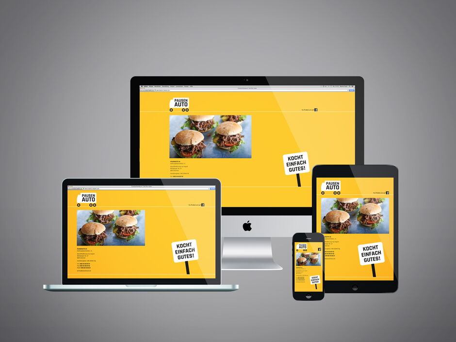 martin zech design, pausenauto, website