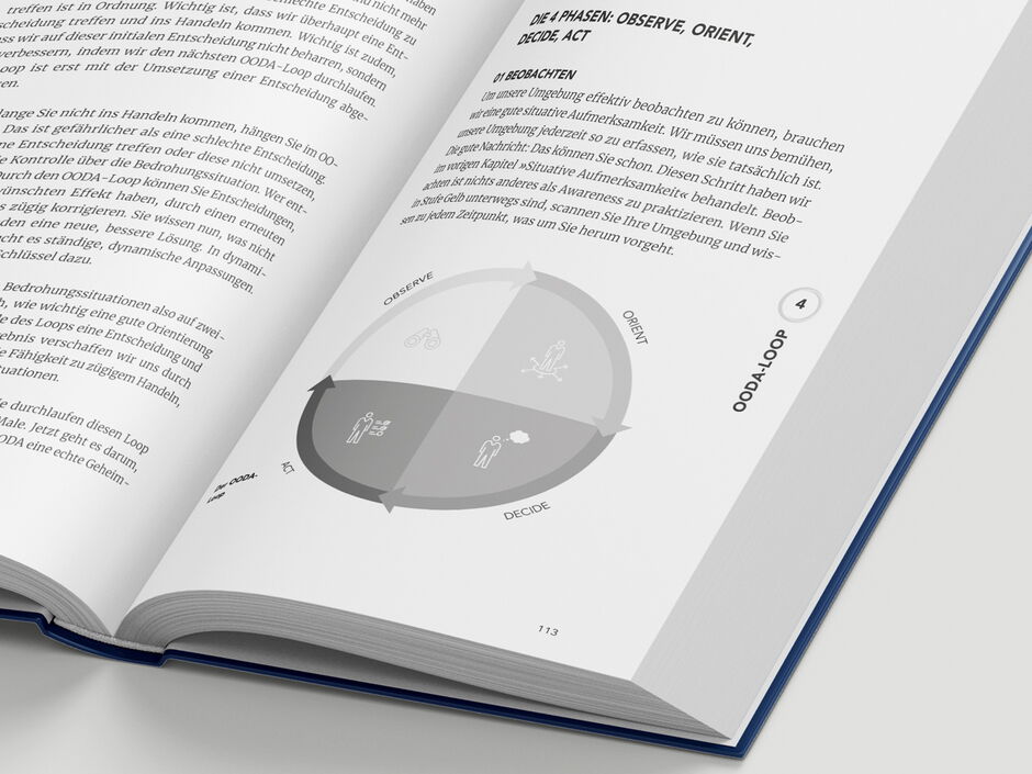 martin zech design, buchgestaltung, florian peil, 5 ringe der sicherheit, ausschnitt 2