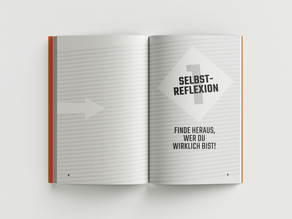 martin zech design, buchgestaltung, fabian schwaiger, power up, doppelseite 2