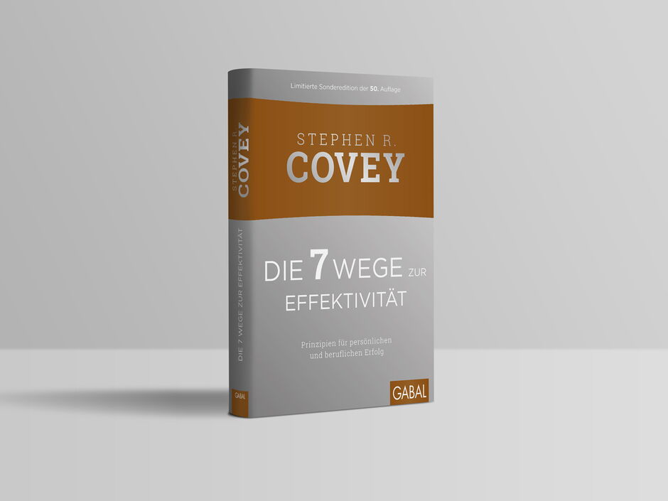 martin zech design, buchcover design, covey bibliothek, 7 wege, sonderedition