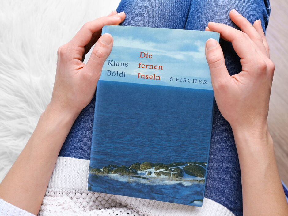 martin zech design, buchcover design, s. fischer verlag, klaus boeldl, die fernen inseln