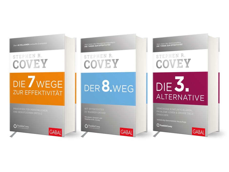 martin zech design, buchcovergestaltung, gabal verlag, stephen r. covey, die 7 wege zur effektivitaet