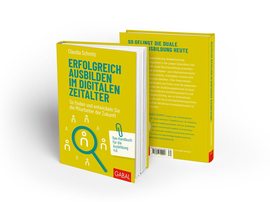 martin zech design, buchcover, gabal verlag, claudia schmitz, erfolgreich ausbilden