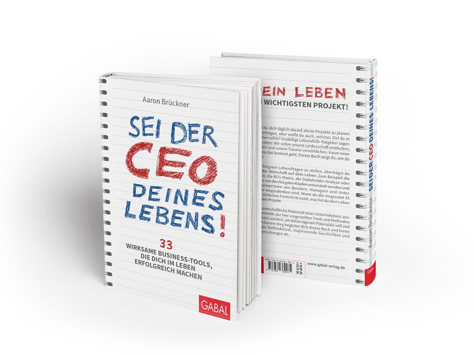 martin zech design, buchcover design, aaron brueckner, ceo deines lebens