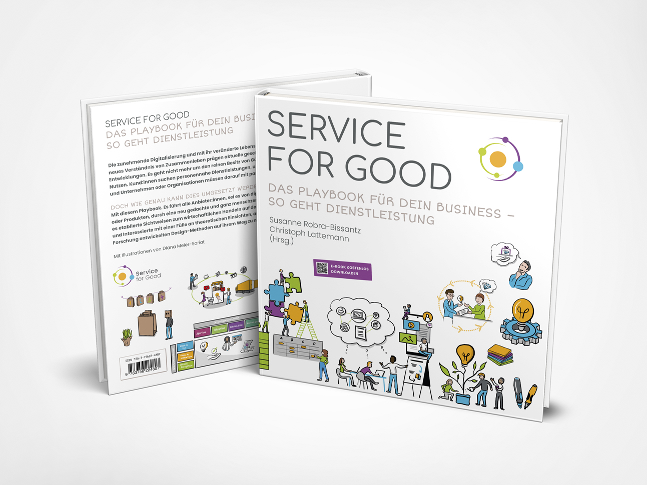 martin zech design buchgestaltung, jacobs university, service for good, cover