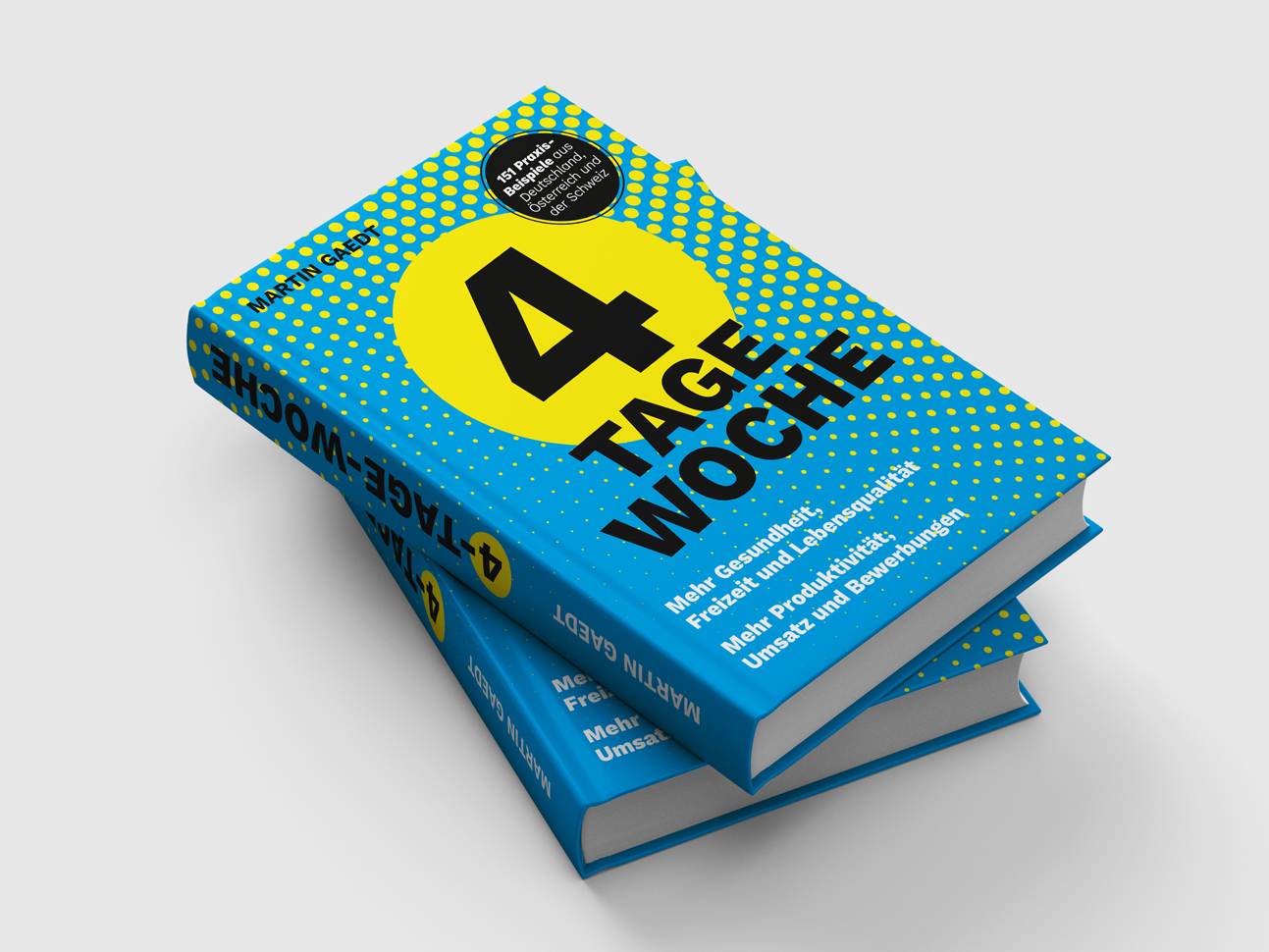 martin zech design, buchgestaltung, martin gaedt, 4-tage-woche, cover